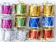 12pcs Set Colorful Mini Drum Hanging Ornaments - 1