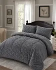 Seti ya Duvet ya Flannel 6x7 (4pcs) - Zambarau - 2
