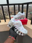 Nike Shox TL Sneakers - Nyeusi/University Red - 2