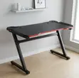 140cm LED Gaming Desk - Nyeusi - 1