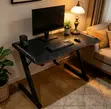 140cm LED Gaming Desk - Nyeusi - 3