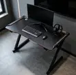 140cm LED Gaming Desk - Nyeusi - 5