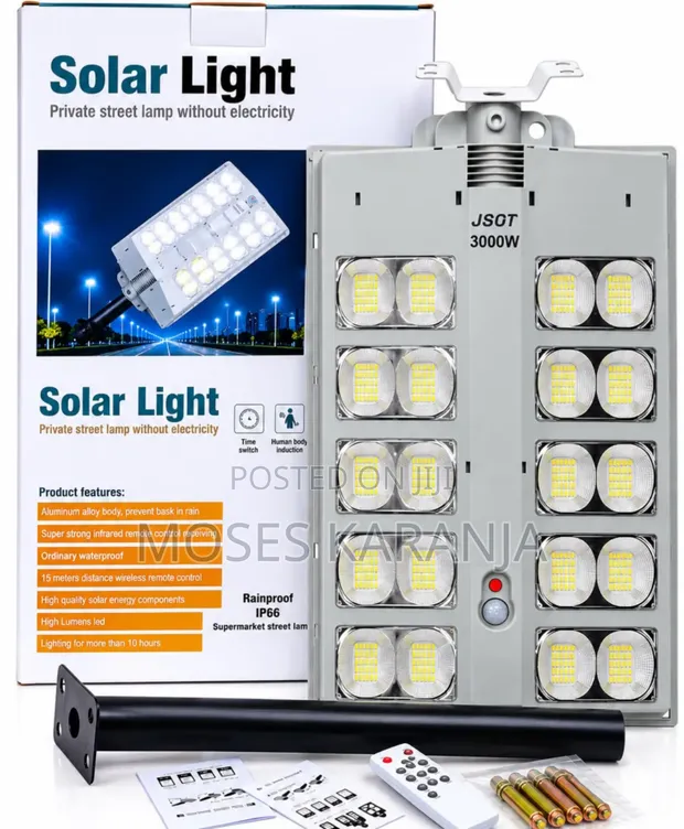 JSOT Solar Street Light 3000W - 1