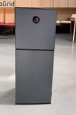 Friji la GLD Lita 95 Milango Miwili, Fedha - 2