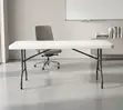 180cm White Foldable Office Table - 1