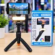 Q34 Gimbal ya Simu Stabilizer + Selfie Stick - 2