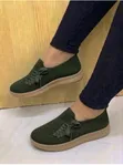 Orthopedic Ladies Flats Shoes - 1