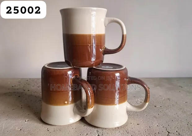 230ml Ceramic Mugs - Set of 6 - 1