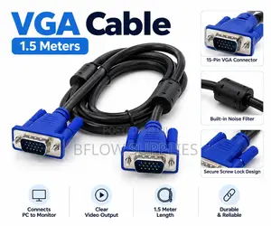 Kebo ya VGA ya 1.5M