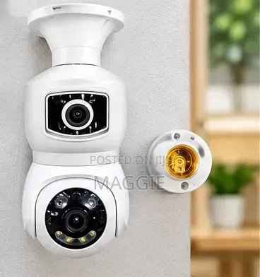 Rotating Bulb Camera EQ9 - 2 Lens, 4G - 1