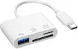 3-in-1 USB-C SD Card Reader - 2