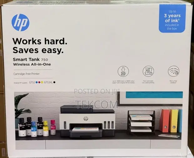 HP Smart Tank 750 All-in-One Printer - 1