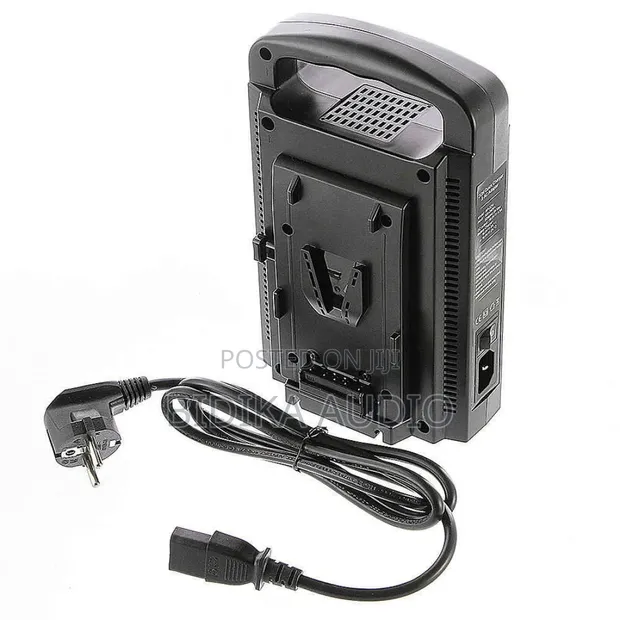 V-Mount/V-Lock BP 2CH Dual Battery Charger na DC Output - 1