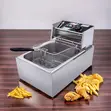 Electric Single Tank Deep Fryers (4L/6L/10L) - 1