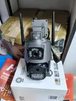 Kamera Mpya ya CCTV ya V380Pro 4G Dual Lens yenye Siren - 1