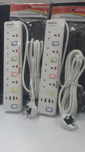 Starworth 4-Way Extension Cable with USB & Type-C