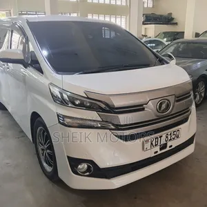 Toyota Alphard 2017 Nyeupe