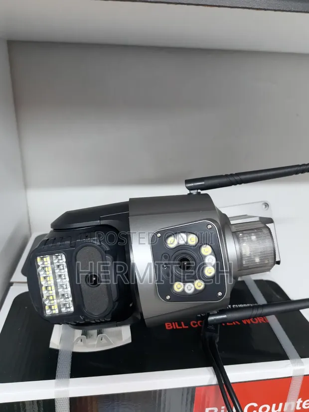 Dual View 4G Security Camera with Motion Detection & Alarm - 1