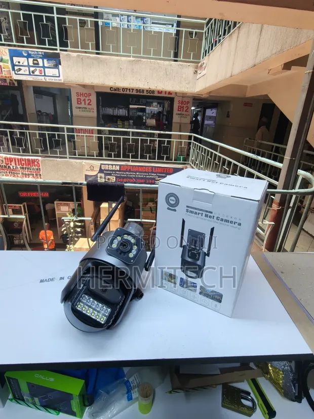 CCTV ya Umeme ya Dual Lens 4G kwa Ufunikaji Mpana - 1