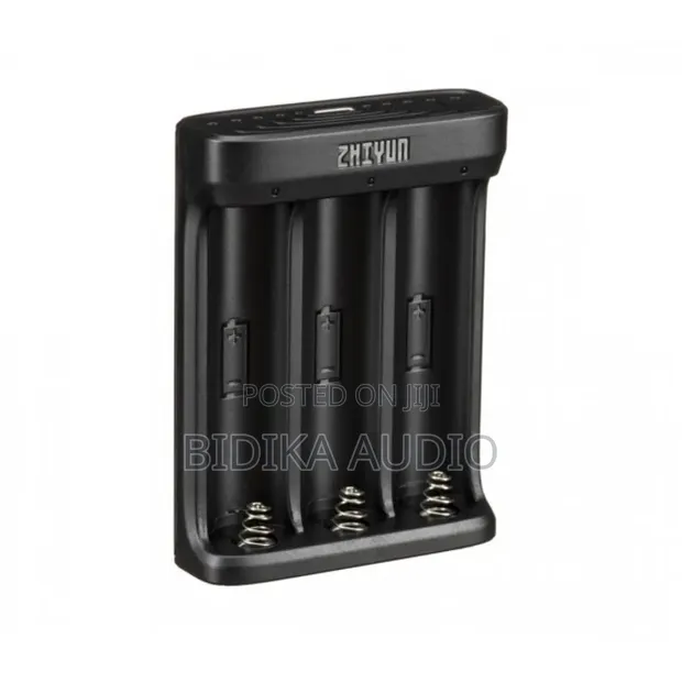 Chaja ya Betri ya Zhiyun-Tech 3-Slot 18650 - 1