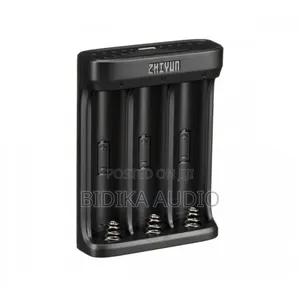 Chaja ya Betri ya Zhiyun-Tech 3-Slot 18650