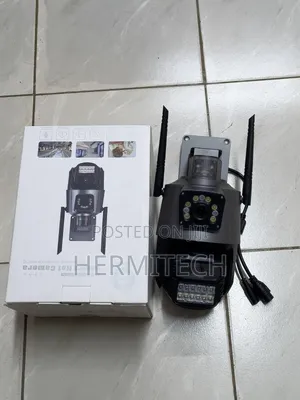 Kamera ya CCTV ya 4G yenye Lensi Mbili kwa Ulinzi Mpana