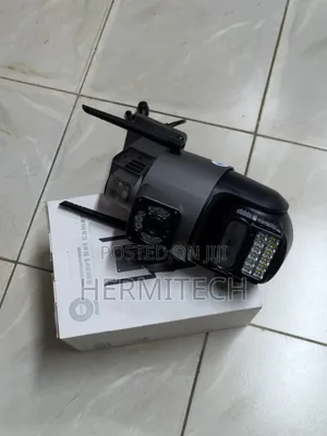 Dual Camera 4G CCTV with Alarm Siren
