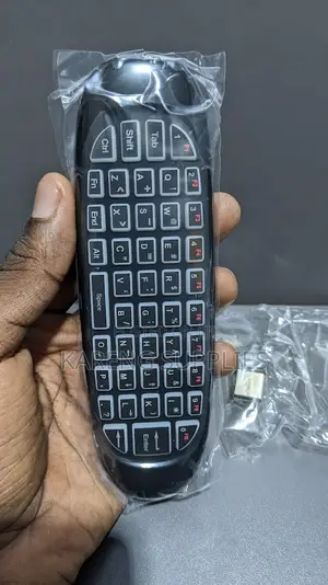 Air Mouse na Kibodi ya RGB yenye Backlit