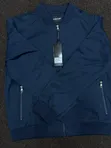 Zip Jacket Plain - Nyeusi Ya Wanaume Huber - 2