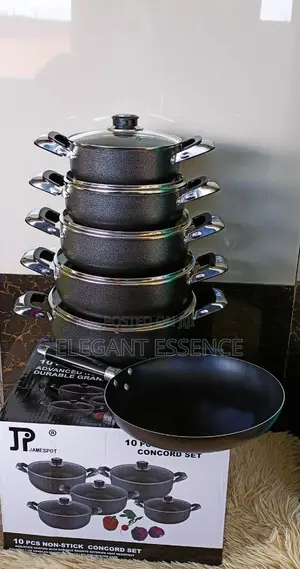 JP Nonstick Cookware Set - 11 Pieces