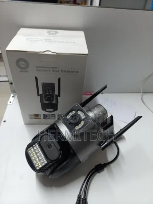 Smart 4G Dual Lens CCTV Camera kwa Usalama wa Saa 24