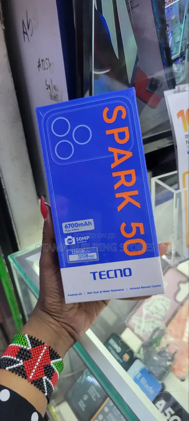 Tecno Spark 50 Mpya 128GB Nyeusi - 1