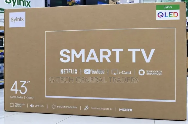 Syinix 43 Inch Smart TV (Model 43S65H) - 1