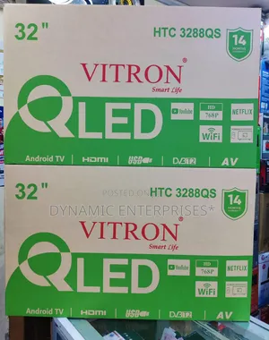 Vitron 32" HTC 3288QS Smart Android QLED TV (No Bluetooth)