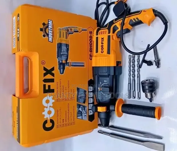 Coolfix Electric Rotary Hammer Mpya Kabisa - 1