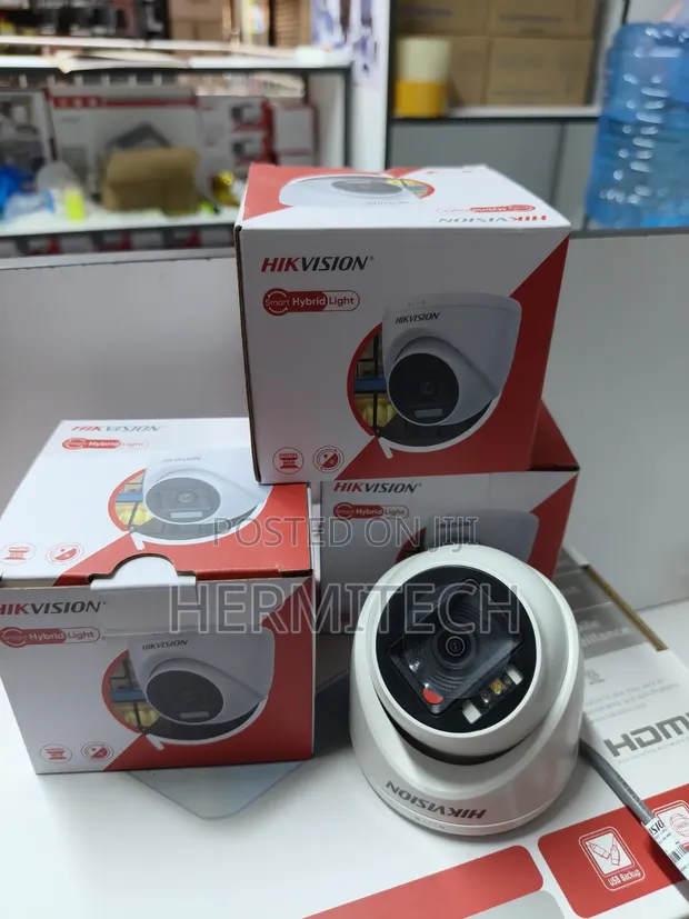 Hikvision Hybrid Security Camera with Audio - 1