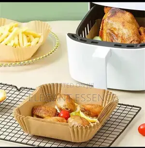 Karatasi za Air Fryer Zisazotumika - Vipande 50, 20cm