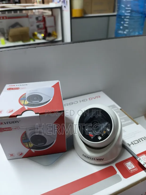 Hikvision Smart Hybrid CCTV Camera kwa Maduka na Ofisi - 1