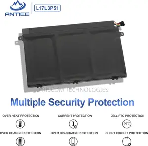 Betri ya Lenovo L17L3P51 kwa Mfululizo wa E480/E490/E580