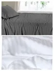 Premium Quality Cotton Bedsheets (6x7 ft) - 2 Bedsheets, 2 Pillowcases - 1