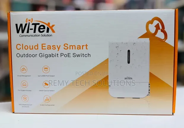 Wi-Tek WI-PCES306G-O Outdoor Gigabit PoE Switch - 1