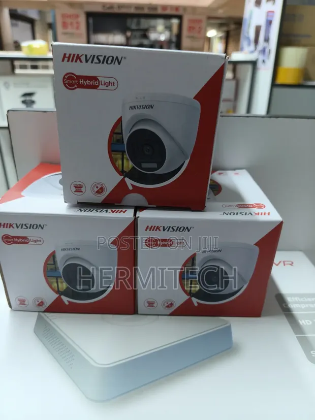 Smart Hikvision Hybrid CCTV for Commercial Security - 1