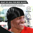 Logo Print 360 Waves Extra Long Straps Pirate Hat Headwrap - 4