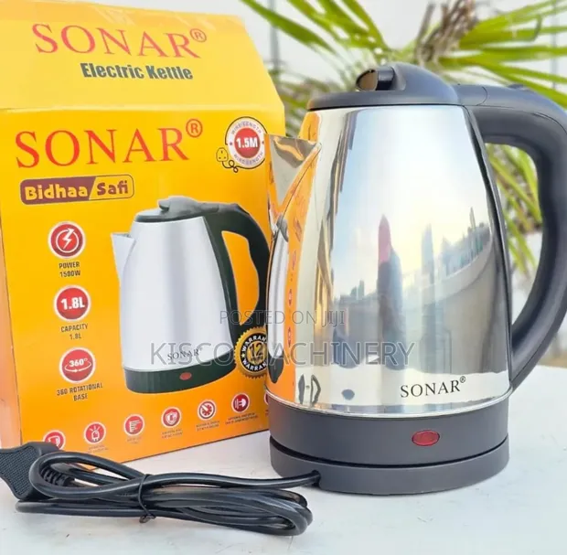 Sonar Electric Kettle 2L - 1