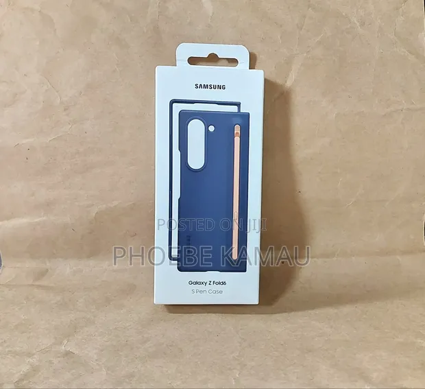 Brand New Samsung Z-Fold 6 S Pen Cover - Blue - 1