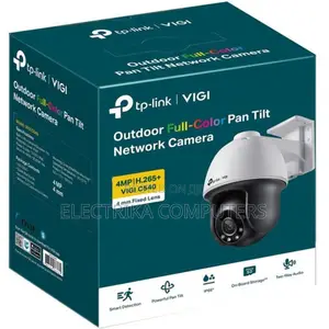 TP-Link VIGI C540 4MP Outdoor Full-Color Pan/Tilt Camera