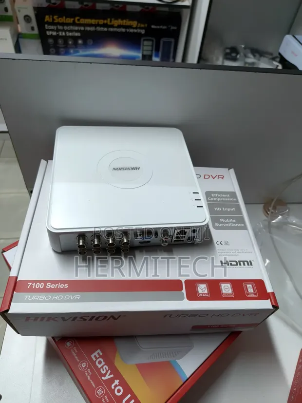 Brand New 4-Channel DVR with Two-Way Audio - 1