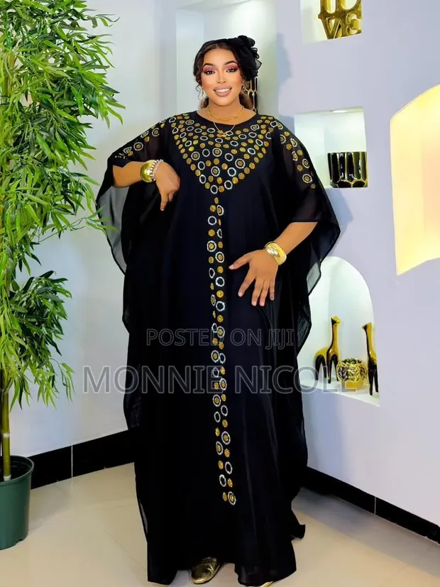 Black Fashion Abaya - Latest Design - 1
