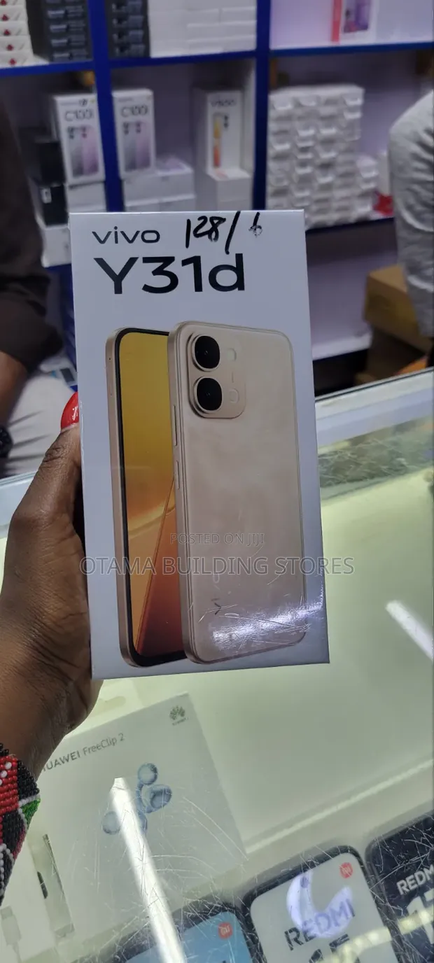 Vivo Y31d 128GB Mpya Dhahabu - 1
