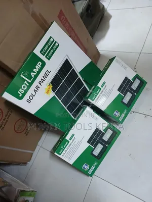 JSOT Double 200W Solar Flood Light with Panel